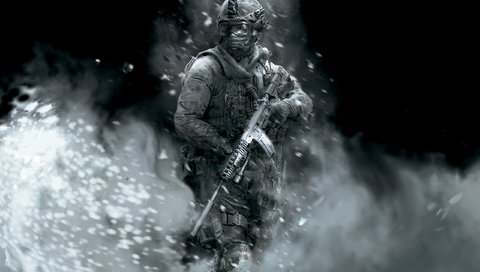 Обои modern warfare 2, солдат, call of duty, soldiers разрешение 2560x1600 Загрузить