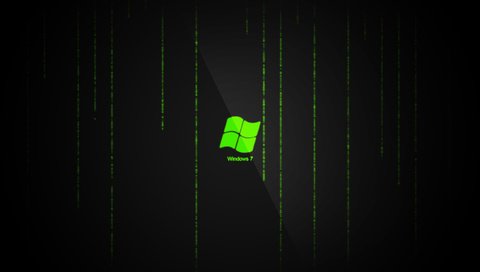 Обои матрица, windows seven, ос seven, matrix, os seven разрешение 2560x1600 Загрузить