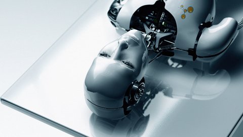 Обои робот, стол, белый, лицо, robot, table, white, face разрешение 1920x1200 Загрузить