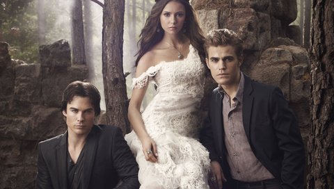 Обои дневники вампира, елена, деймон, стефан, 2 сезон, the vampire diaries, elena, damon, stefan, season 2 разрешение 3450x2200 Загрузить