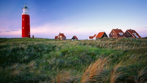 Обои трава, маяк, домики, нидерланды, grass, lighthouse, houses, netherlands разрешение 1920x1200 Загрузить