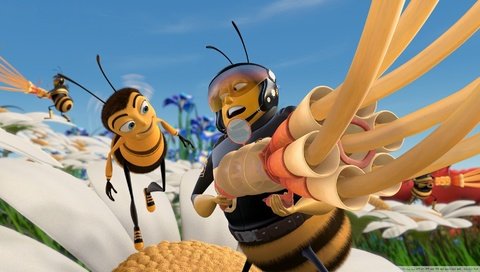 Обои пчела, би муви, би муви: медовый заговор, bee, bee movie, bee movie: honey conspiracy разрешение 1920x1080 Загрузить