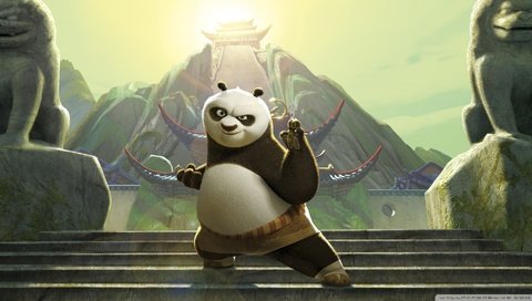 Обои панда, кун-фу панда, panda, kung fu panda разрешение 1920x1080 Загрузить