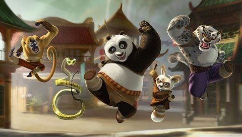 Обои кун-фу панда, kung fu panda разрешение 1920x1080 Загрузить