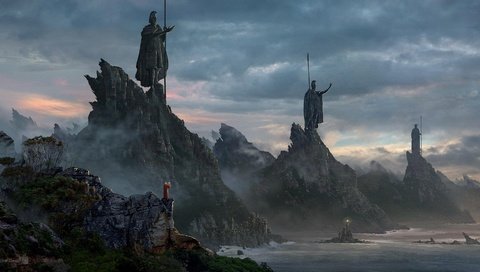 Обои властелин колец, sarel theron - iron bay, the lord of the rings разрешение 1920x1080 Загрузить