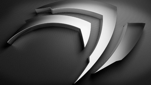 Обои металл, чёрно-белое, логотип, знак, нвидия, metal, black and white, logo, sign, nvidia разрешение 1920x1200 Загрузить