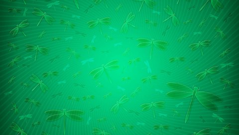 Обои зелёный, фон, стрекозы, green, background, dragonflies разрешение 2560x1600 Загрузить