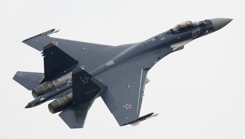 Обои небо, су-35, российский, flanker-t+, the sky, su-35, russian разрешение 1920x1080 Загрузить