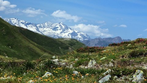 Обои италия, перевал пенсер-йох, italy, pass spencer-joch разрешение 2560x1440 Загрузить