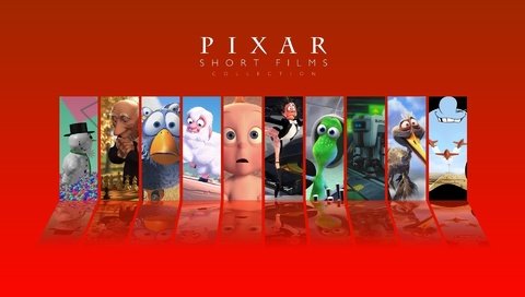 Обои коллекция, пиксар, мультфильмы, короткометражки, collection, pixar, cartoons, shorts разрешение 1920x1200 Загрузить