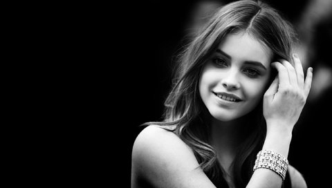 Обои модель, чёрно - белые, барбара палвин, барбара palvin, модел, model, black and white, barbara palvin разрешение 2560x1600 Загрузить