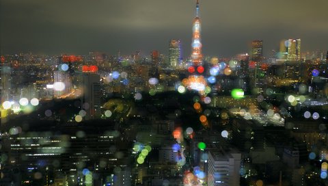 Обои ночь, огни, город, япония, токио, night, lights, the city, japan, tokyo разрешение 2880x1800 Загрузить