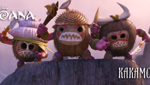 Обои дисней, моана, какамора, kakam, disney, moana, kakamora разрешение 3840x1608 Загрузить