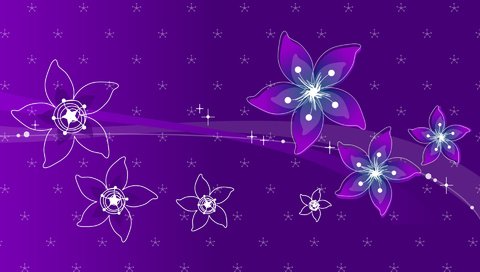 Обои цветы, линии, фон, цвет, фиолетовый, flowers, line, background, color, purple разрешение 1920x1200 Загрузить