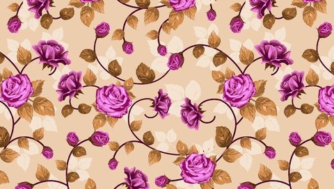 Обои цветы, обои, узор, розы, переплетение, flowers, wallpaper, pattern, roses, weave разрешение 3000x2000 Загрузить