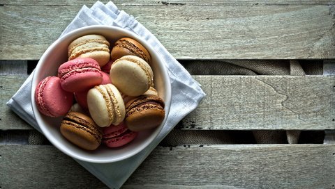 Обои тарелка, сладость, печенье, десерт, макаруны, plate, the sweetness, cookies, dessert, macaroon разрешение 1920x1200 Загрузить