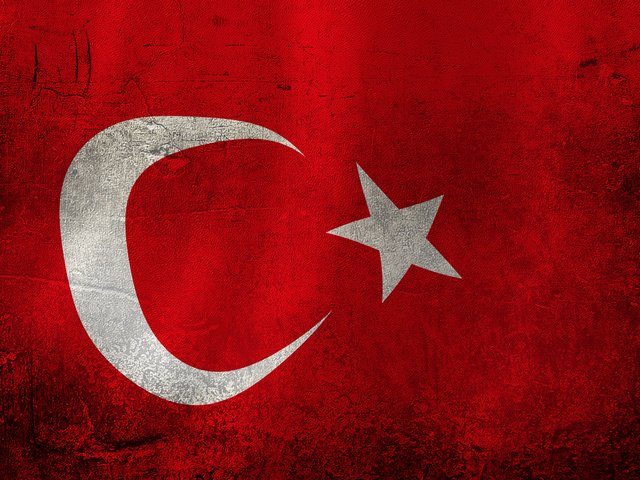 Обои красный, флаг, турция, red, flag, turkey разрешение 2560x1600 Загрузить