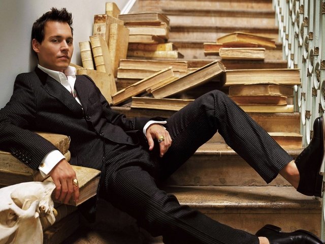 Обои актёр, красавец - мужчина, джони депп, actor, handsome man, johnny depp разрешение 1920x1200 Загрузить