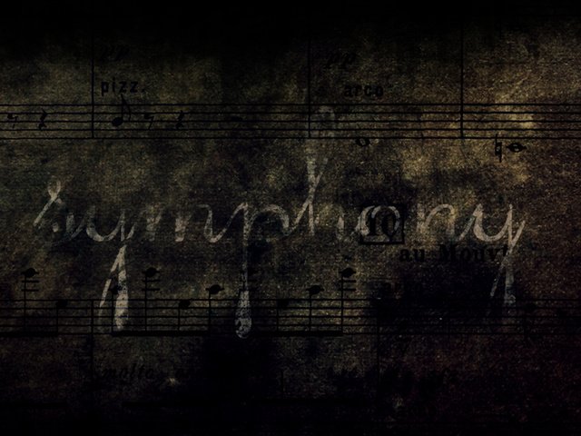 Обои ноты, симфония, notes, symphony разрешение 2560x1080 Загрузить