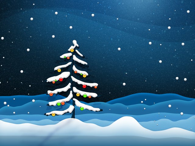 Обои снег, новый год, елка, украшения, snow, new year, tree, decoration разрешение 2560x1600 Загрузить