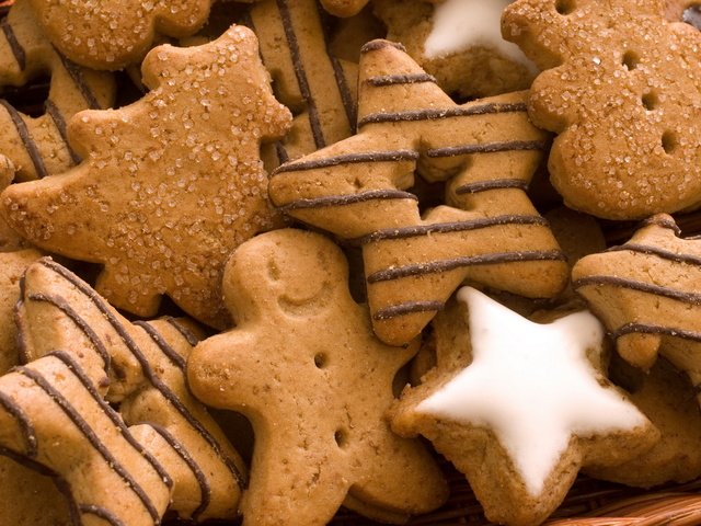 Обои формы, звезда, человечек, печенье, ёлочка, form, star, man, cookies, herringbone разрешение 1920x1200 Загрузить