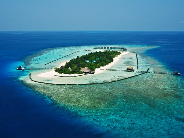 Обои тропики, мальдивы, tropics, the maldives разрешение 2000x1329 Загрузить