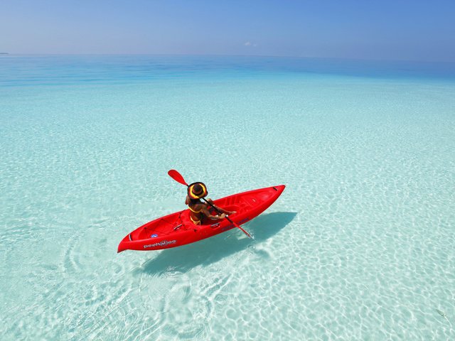 Обои лодка, тропики, мальдивы, boat, tropics, the maldives разрешение 5616x3744 Загрузить