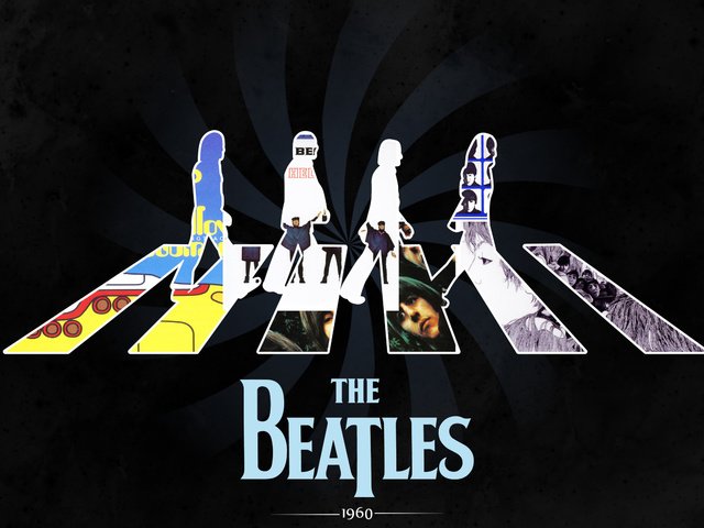 Обои битлз, john lennon, paul mccartney, abbey road, ringo starr, john harrison, наскальные, the beatles, rock разрешение 2560x1600 Загрузить