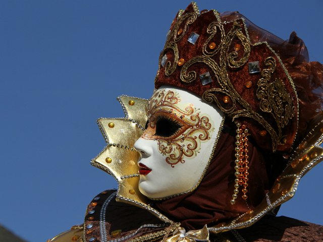 Обои маска, венеция, костюм, карнавал, mask, venice, costume, carnival разрешение 2400x1593 Загрузить