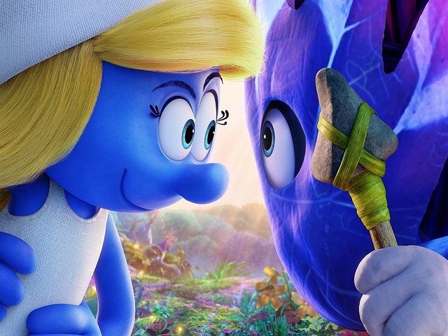 Обои воин, копье, чиби, smurfs 3 the lost village, warrior, spear, chibi разрешение 2880x1770 Загрузить