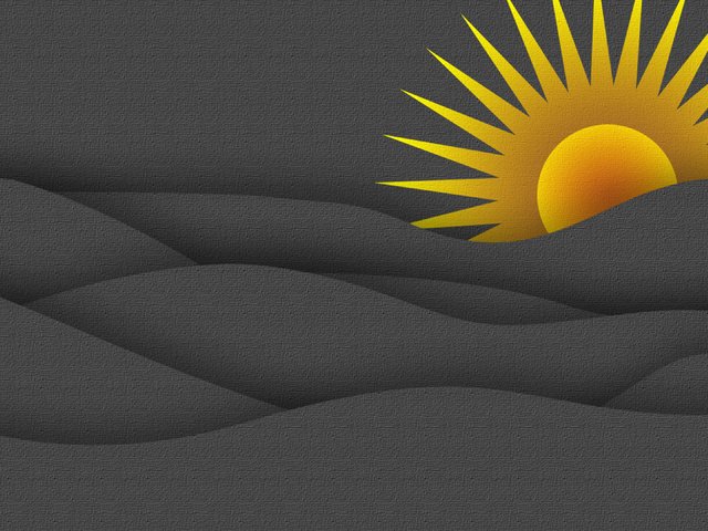 Обои солнце, абстракция, волны, the sun, abstraction, wave разрешение 3840x2160 Загрузить