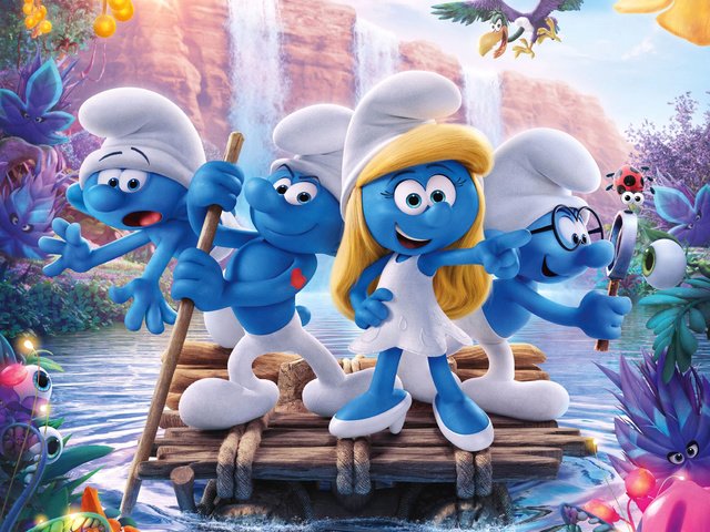 Обои персонажи, смурфики, смурфетта, characters, the smurfs, smurfette разрешение 2067x1582 Загрузить