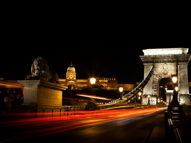 Обои ночь, мост, венгрия, будапешт, цепной мост, night, bridge, hungary, budapest, chain bridge разрешение 4752x3168 Загрузить