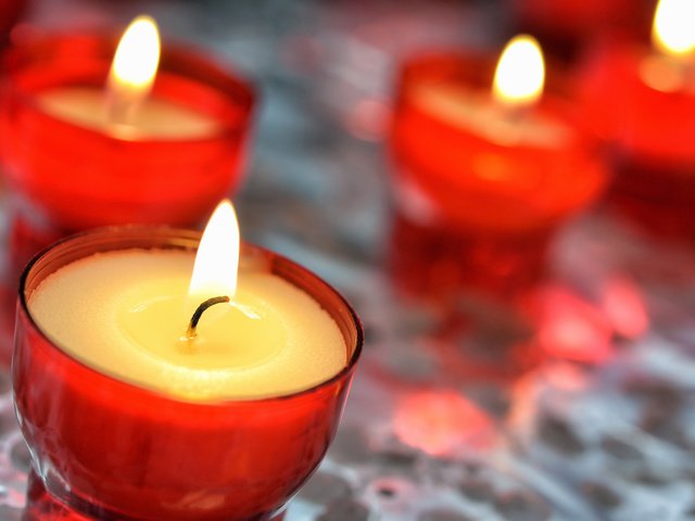 Обои свечи, пламя, огонь, огоньки, свечки, candles, flame, fire, lights, candle разрешение 3840x2400 Загрузить