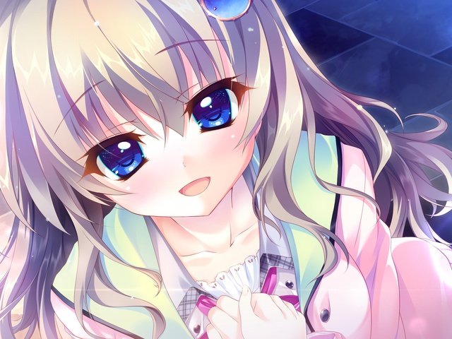 Обои арт, девушка, аниме, длинные волосы, visual novel, kujou miyako, 9 nine, art, girl, anime, long hair разрешение 2560x1440 Загрузить