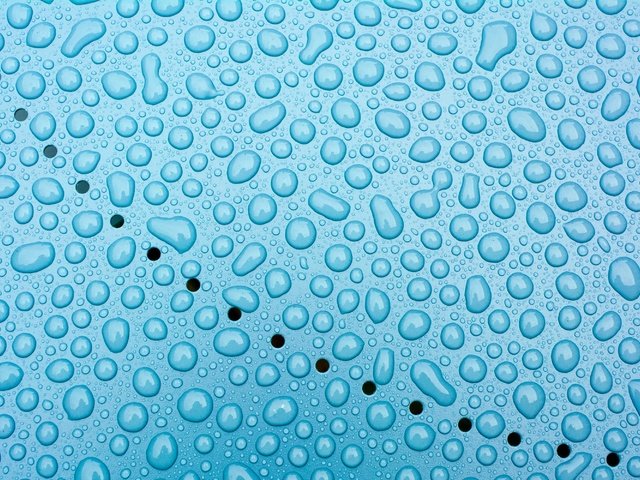 Обои фон, капли, цвет, голубой, отверстия, background, drops, color, blue, holes разрешение 3000x2000 Загрузить