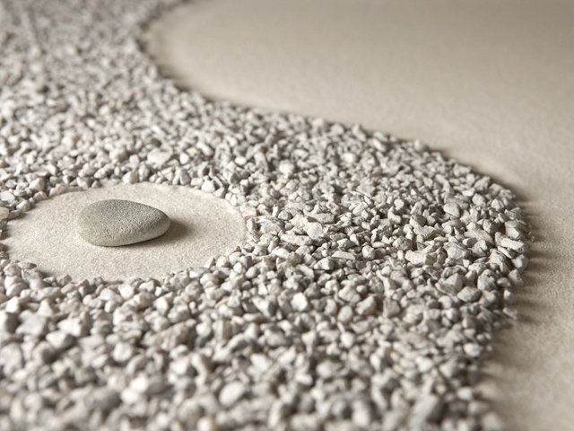 Обои камни, песок, дзен, stones, sand, zen разрешение 5300x3533 Загрузить