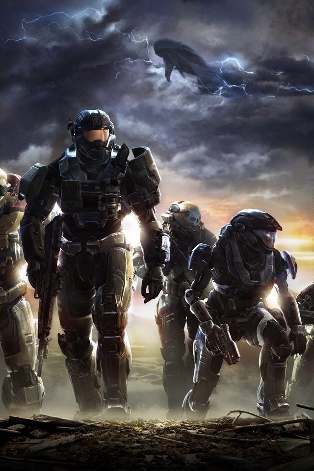 Обои halo reach, хало, bungie, reach, halo разрешение 2560x1440 Загрузить