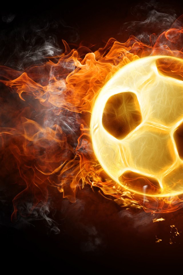 Обои огонь, мяч, fire, the ball разрешение 2560x1600 Загрузить