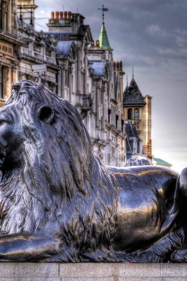 Обои лондон, трафальгарская площадь, london, trafalgar square разрешение 1920x1200 Загрузить