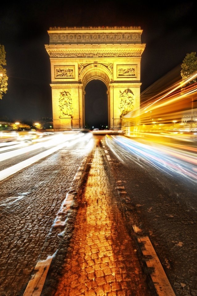 Обои париж, улица, франция, paris, street, france разрешение 2560x1600 Загрузить