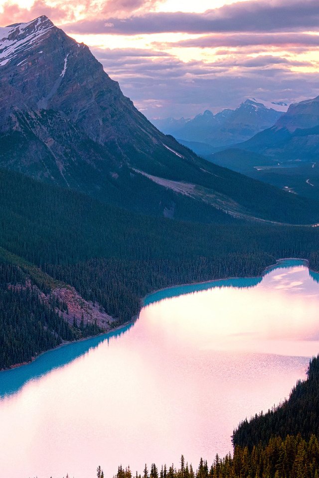 Обои озеро, канада, национальный парк банф, lake, canada, banff national park разрешение 1920x1200 Загрузить