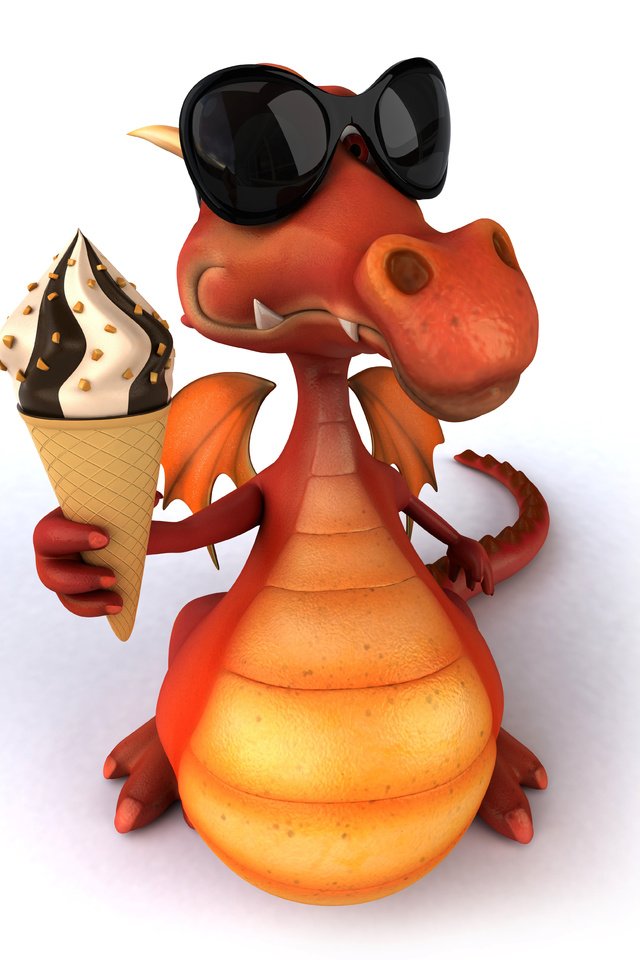 Обои мороженое, очки, дракон, юмор, крылышки, ice cream, glasses, dragon, humor, wings разрешение 7500x5000 Загрузить