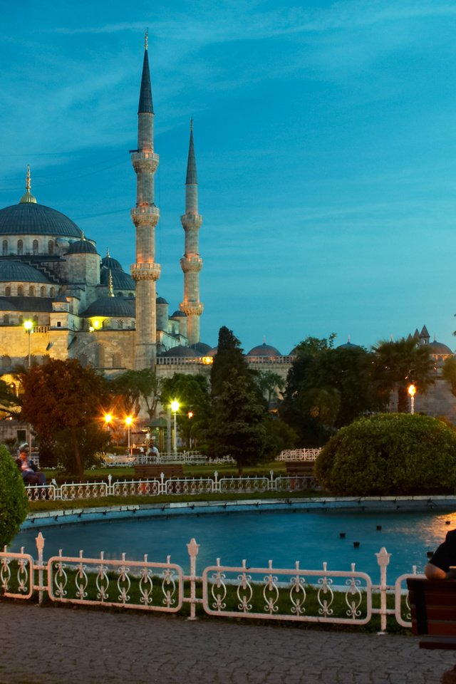 Обои храм, турция, мечеть, стамбул, temple, turkey, mosque, istanbul разрешение 2880x1800 Загрузить