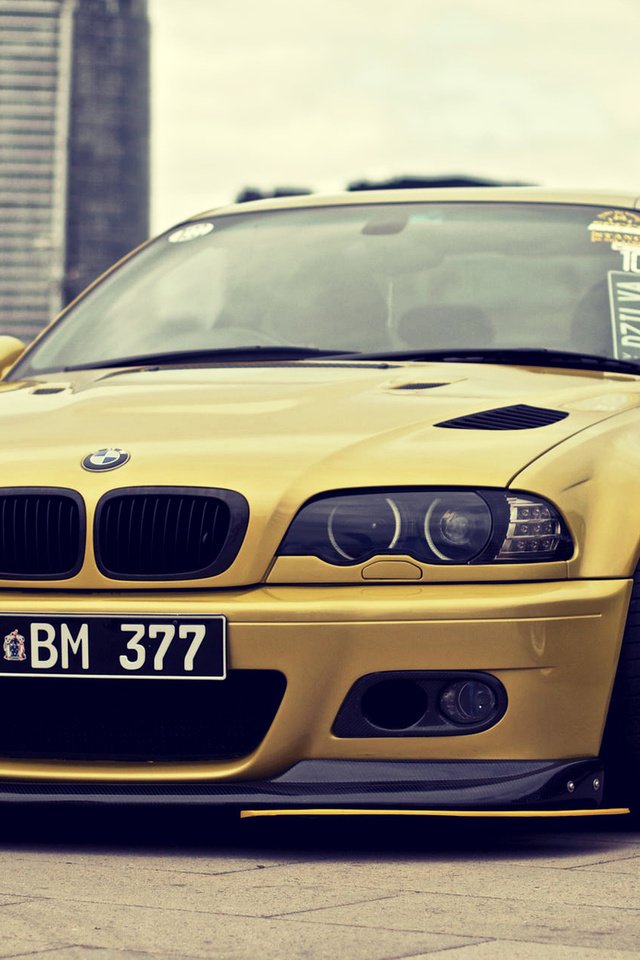 Обои тюнинг, бмв, e46, stance, золотая, м3, tuning, bmw, gold, m3 разрешение 1920x1200 Загрузить