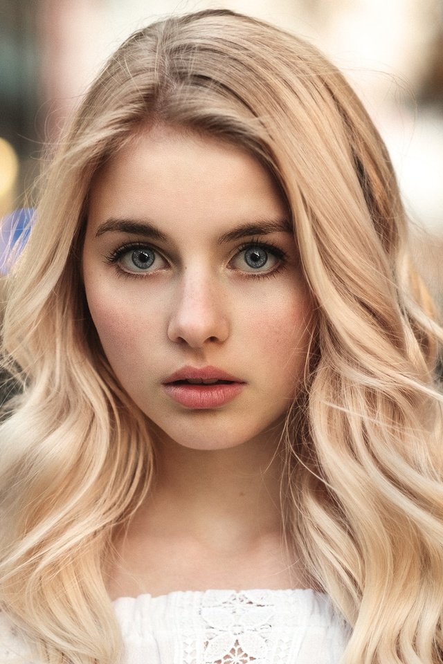 Blonde irish girl