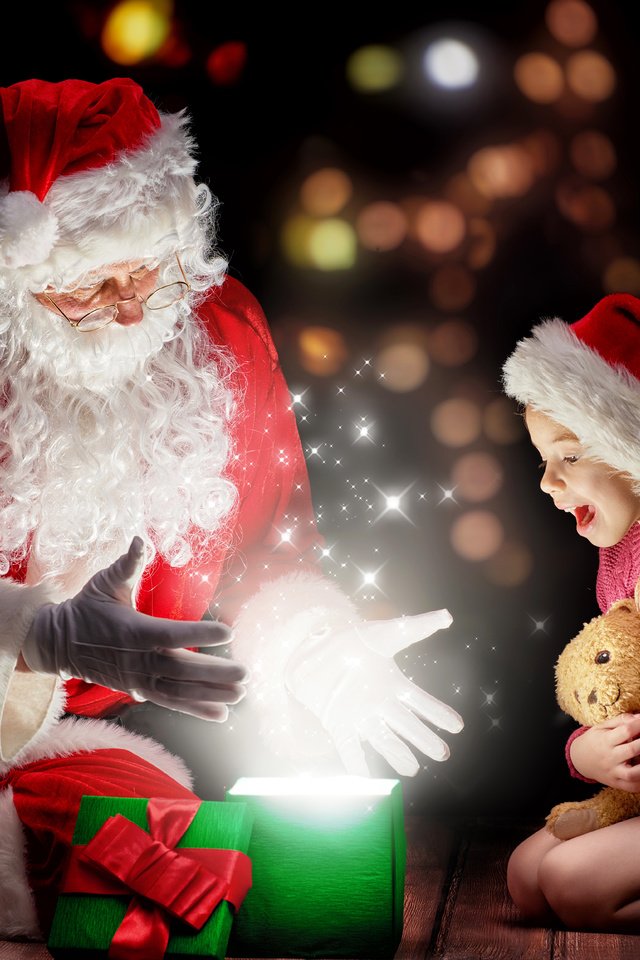Обои новый год, подарки, девочка, праздники, рождество, плюшевый мишка, санта, санта-клаус, new year, gifts, girl, holidays, christmas, teddy bear, santa, santa claus разрешение 7000x4998 Загрузить