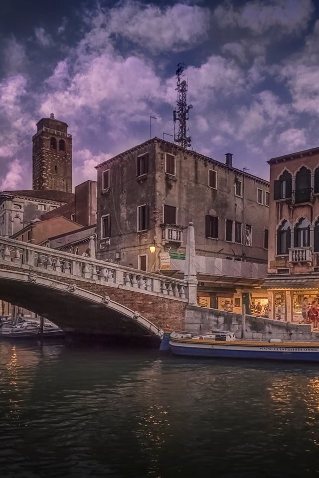 Обои река, город, венеция, лодка, италия, river, the city, venice, boat, italy разрешение 1920x1080 Загрузить