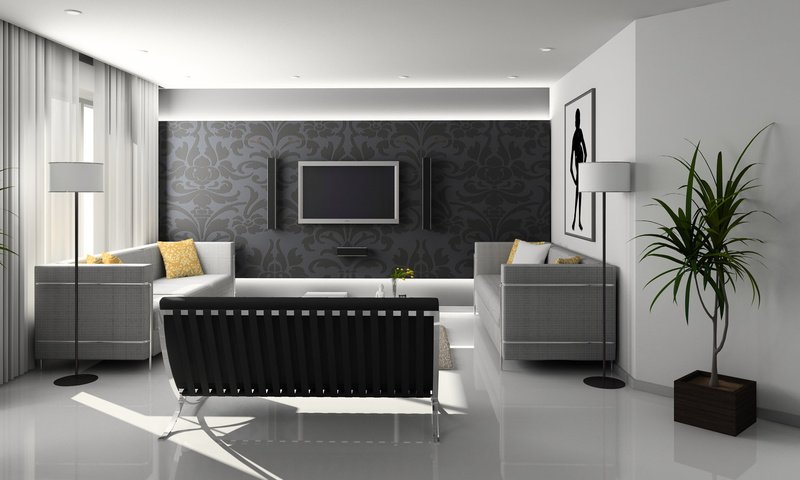Обои обои, интерьер, комната, диваны, wallpaper, interior, room, sofas разрешение 1920x1200 Загрузить