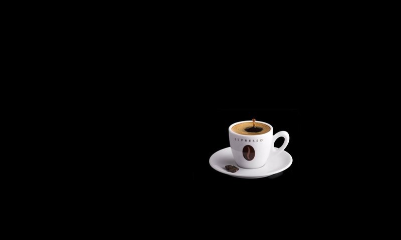 Обои кофе, черный фон, чашка, coffee, black background, cup разрешение 1920x1200 Загрузить